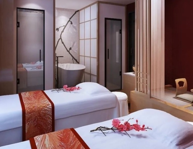 广州南沙高端会所桑拿环境展示（九）快乐驿站，体验水疗